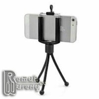 Jual Mini Tripod Flexible + Holder U for Smartphone Murah