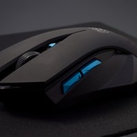 Jual Mouse Wireless Gaming NC-600 black edition Murah