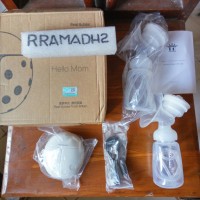 Jual Real Bubee Breast Pump Pompa Asi Elektrik Dua Botol Murah