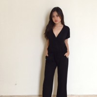 Jual Caitlin V Neck Jump Suit Murah