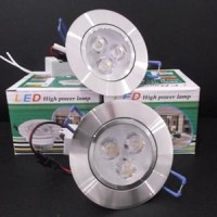 Jual Lampu LED Ceiling 3 Mata 3w Lampu Hias LED Sorot AC Baru | Aneka