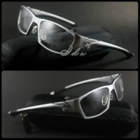 Frame Kacamata Baca Oakley Scalpel alloy Silver Hitam Murah