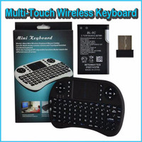 Rechargeable I8 Mini Wireless Keyboard for Android tv box with lithium