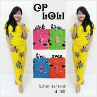 Jual Stelan Baju Tidur Dewasa Batik Pekalongan / Piyama Murah