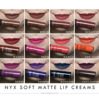 Jual NYX Soft Matte Lip Cream NEW COLORS 2016 100% ORIGINAL Murah