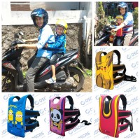 Jual Sabuk Bonceng Anak, Sabuk Bonceng Motor - Pokemon (GRATIS GOODIE BAG) Murah