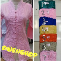 Jual Kebaya kutubaru/kutu baru encim bordir 7/8 bm05 Murah