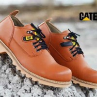 Jual SEPATU SAFETY BOOTS PRIA KERJA PROYEK CATERPILLAR Baru | Sepatu