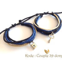Jual Gelang Couple Gelang Pasangan Gembok dan Kunci Couple 39 Murah
