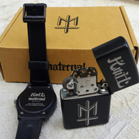 Jual Paket Jam Tangan Pematik Zippo KOIL Original Merchandise Maternal Murah