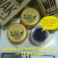 Jual cream krim wak doyok wakdoyok rambut jambang sample jar original 100% Murah
