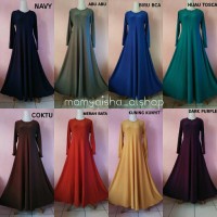 Jual gamis polos jersey Murah
