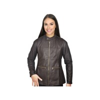 Jaket Wanita / Fashion Wanita / Casual / Trendy WRCx351 Dark Brown