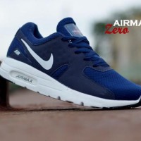 Jual Beli sepatu sport casual running pria nike air max zero navy Ba