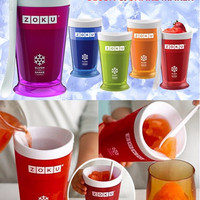 Jual ZOKU SLUSH AND SHAKE MAKER ice cream es my korea Gelas tritan bottle Murah