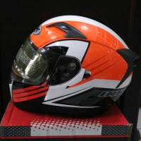 Helm INK Duke Motif Fullface Double Visor Antifog Original