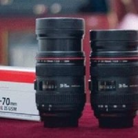 Mug Lensa CANON 24-70mm ( BISA ZOOM ) STAINLESS STEEL