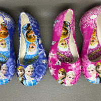 Jual sepatu anak frozen bahan karet lentur Kota Bandung Jual sepatu anak frozen bahan karet lentur Kota Bandung