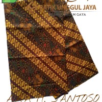 Jual Kain Batik Pekalongan Primisima Halus Sogan 04 Unggul Jaya Murah