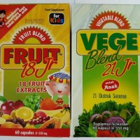 Jual paket Fruits&Vege junior isi 60 capsul Murah