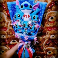 Jual Buket Boneka Stitch Murah