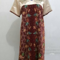 dress motif batik designer