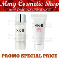 Jual SK-II/SK2/SKII PROMO FACIAL TREATMENT CLEANSER + CLEAR LOTION Murah