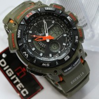 Jual Jam tangan Digitec DG-2044T Hijau Army Digitec 2044 Digitec DG-2044 Murah