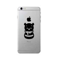 Jual Sticker Decal Apple iPhone 1set 4PCS - Winnie the pooh - Rina Shop Murah