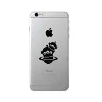 Jual Sticker Decal Apple iPhone 1set 4PCS - Tsum Tsum Two Alien - Rina Shop Murah