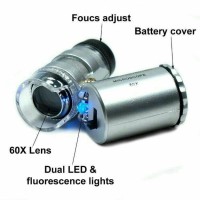 Jual Mikroskop 60x zoom mini ||Kaca pembesar for batu cincin | microsop Murah