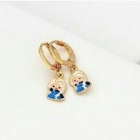 Anting anak Frozen ( xuping perhiasan lapis emas )