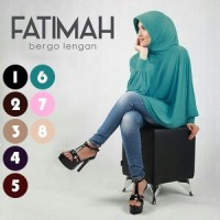 Jual Jilbab Instan kerudung Hijab Bergo Lengan Fatimah Murah
