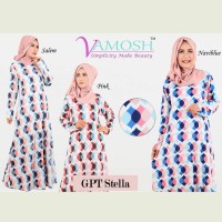 Jual VAMOSH Gamis Payung Tangan STELLA Murah