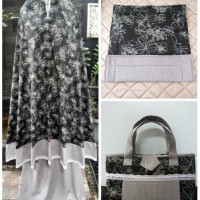 Jual Mukena Katun Jepang AmiRa GREY 242 A Murah