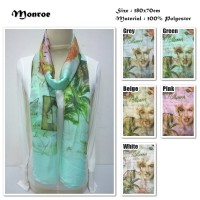 Jual Monroe | Marilyn Monroe | Ombre Viscose | Pashmina/Syal/Kerudung/Scarf Murah
