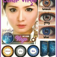 Softlens Luna Eye Zodiac Virgo / Soft Lens Lunar Water 55% Korea