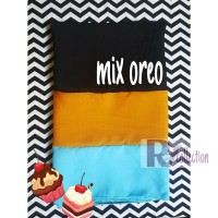 Hijab Jilbab Pashmina Ice Cream Mix Oreo