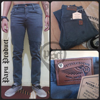 Jual GROSIR CELANA JEANS SLIM FIT PSD PETER SAYS DENIM ABU KEREN / GREY Murah