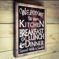 Jual Walldecor/hiasan dinding modern/hiasan dapur/vintage/pictbox Murah