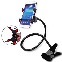 Jual LAZYPOD HP HOLDER PENYANGGA TEMPEL SANDARAN DENGAN 4 KAKI PENJEMPIT Murah