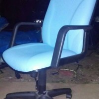 Kursi Kerja Kantor Direksi, Direktur Motif Samping Biru Laut