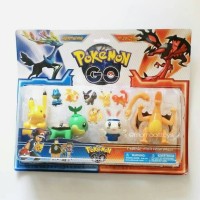 Jual Mainan Action Figure/Pokemon Go 10 Karakter Murah