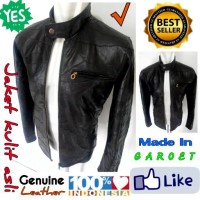 Jual Jaket kulit asli Garut/Jaket kulit asli termurah se-tokopedia JK-52 Murah