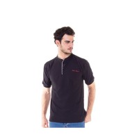 Baju Kaos Pria, Bahan LACOSTE, Warna COKLAT (JVS-633)