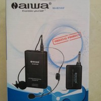 Jual Mic Wireless Aiwa Clip On ORIGINAL Murah