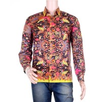 Kemeja Batik Lengan Panjang / Baju batik pria seragam Daan