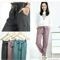 Jual simple pants - celana murah - jogger - bawahan wanita Murah