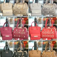 PRADA BEHEL with Button 3in1|| Tas Wanita Cantik || Tas Import Murah