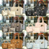 TAS BATAM BRANDED COACH FLOWERS AND BUTTERFLIES 8003#